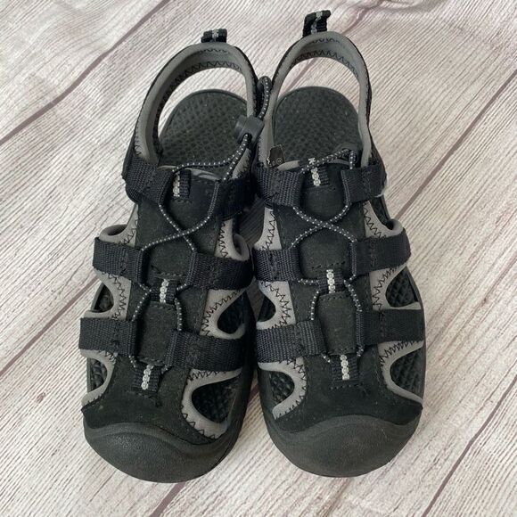 Rugged Outback sz 2 boys slip on water/outdoor shoes w/adjustable Cinch closure - Picture 8 of 9